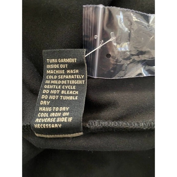 DG2 Diane Gilman- black long sleeve jacket & faux leather trim- women's size 1X - Picture 5 of 6